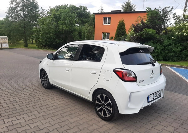 Mitsubishi Space Star cena 43500 przebieg: 45000, rok produkcji 2021 z Konin małe 436